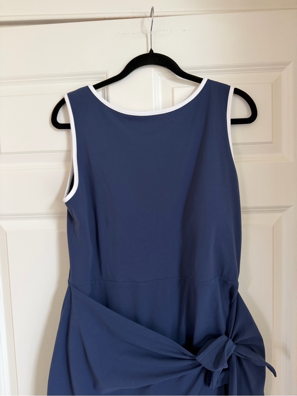 Abercrombie YPB Tie Game Tennis Dress XL Navy - Picture 3 of 8